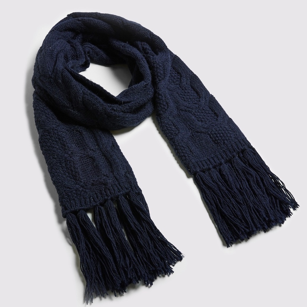 Joie Madlyn Alpaca Scarf - Midnight Blue